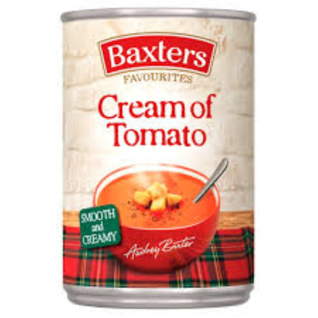 BAXTERS CREAM OF TOMATO SOUP 400G